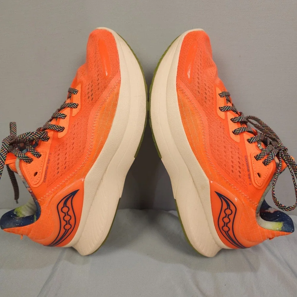 Saucony Endorphin Shift 2 Shoes Women Size 9.5 Orange Running Sneaker